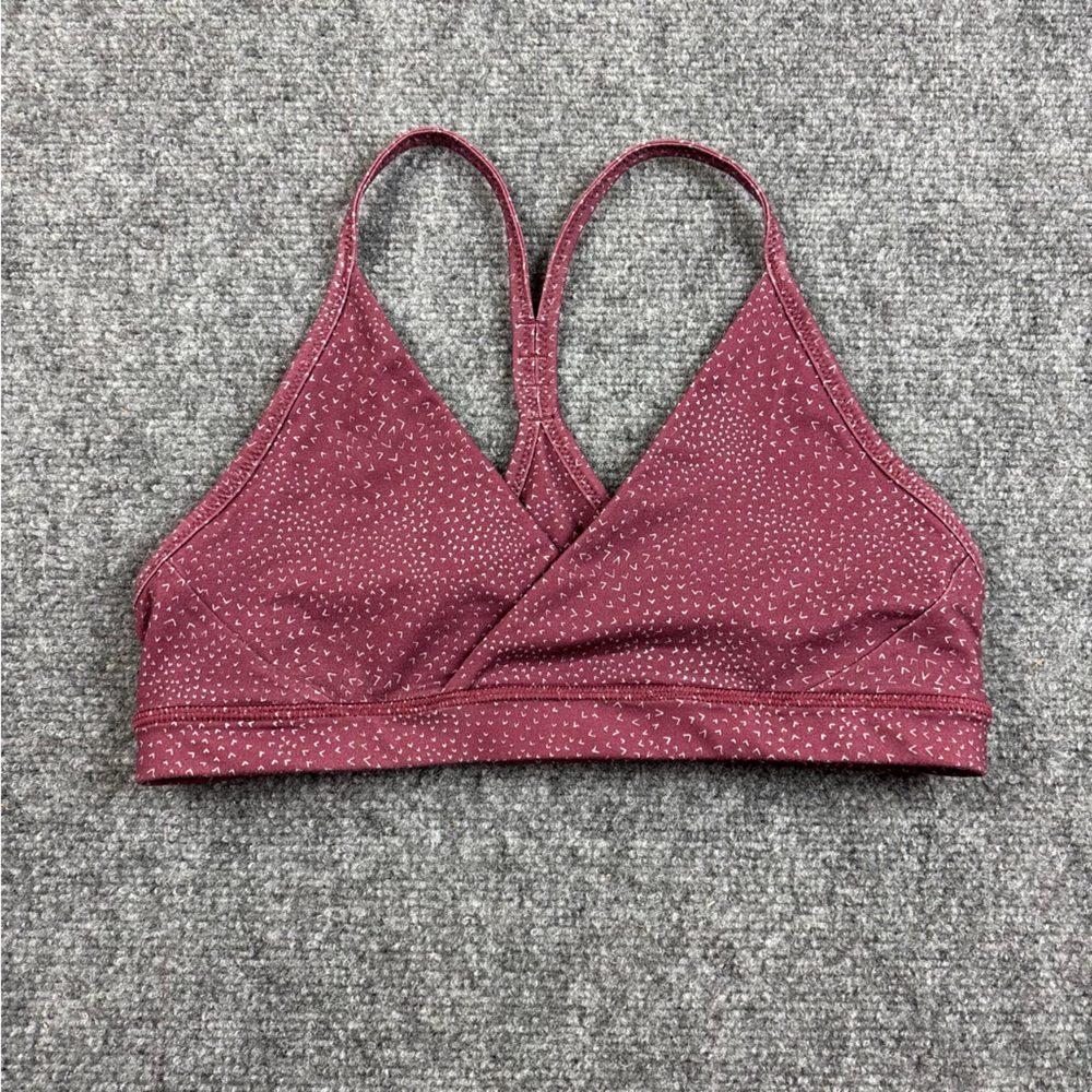 Patagonia Maroon Sports Bra